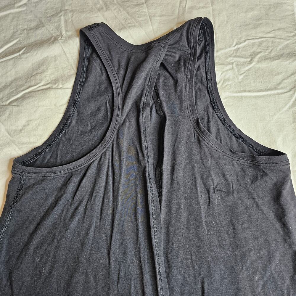 Lululemon All Tied Up Tank (Prima Cotton) Black - Picture 5 of 6